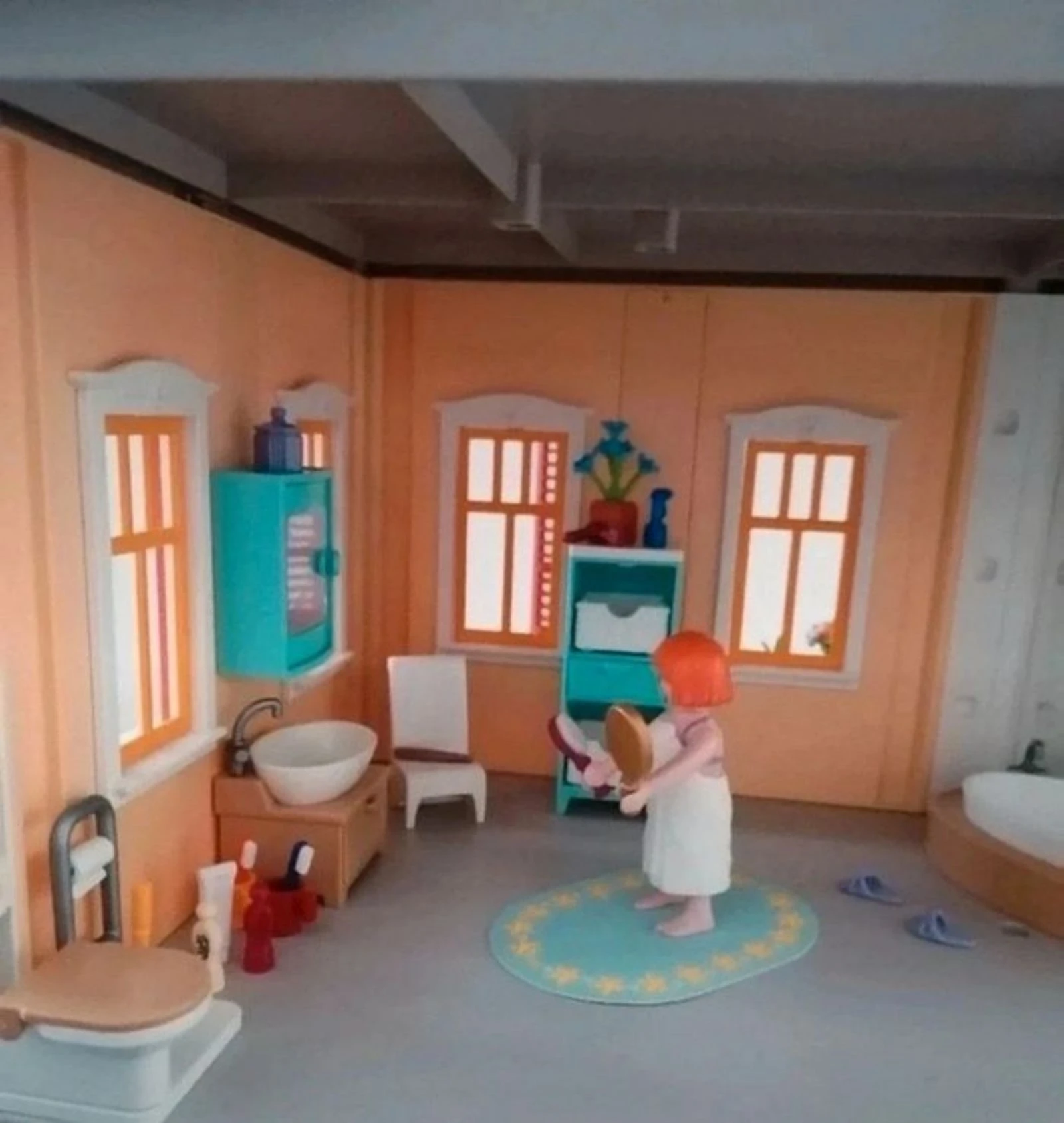 Casa de la ciudad completa Playmobil 5302 - la mamá y sus gemelos - La niña y su patineta ATENCIÓN NO SE ENVÍA – photo 12